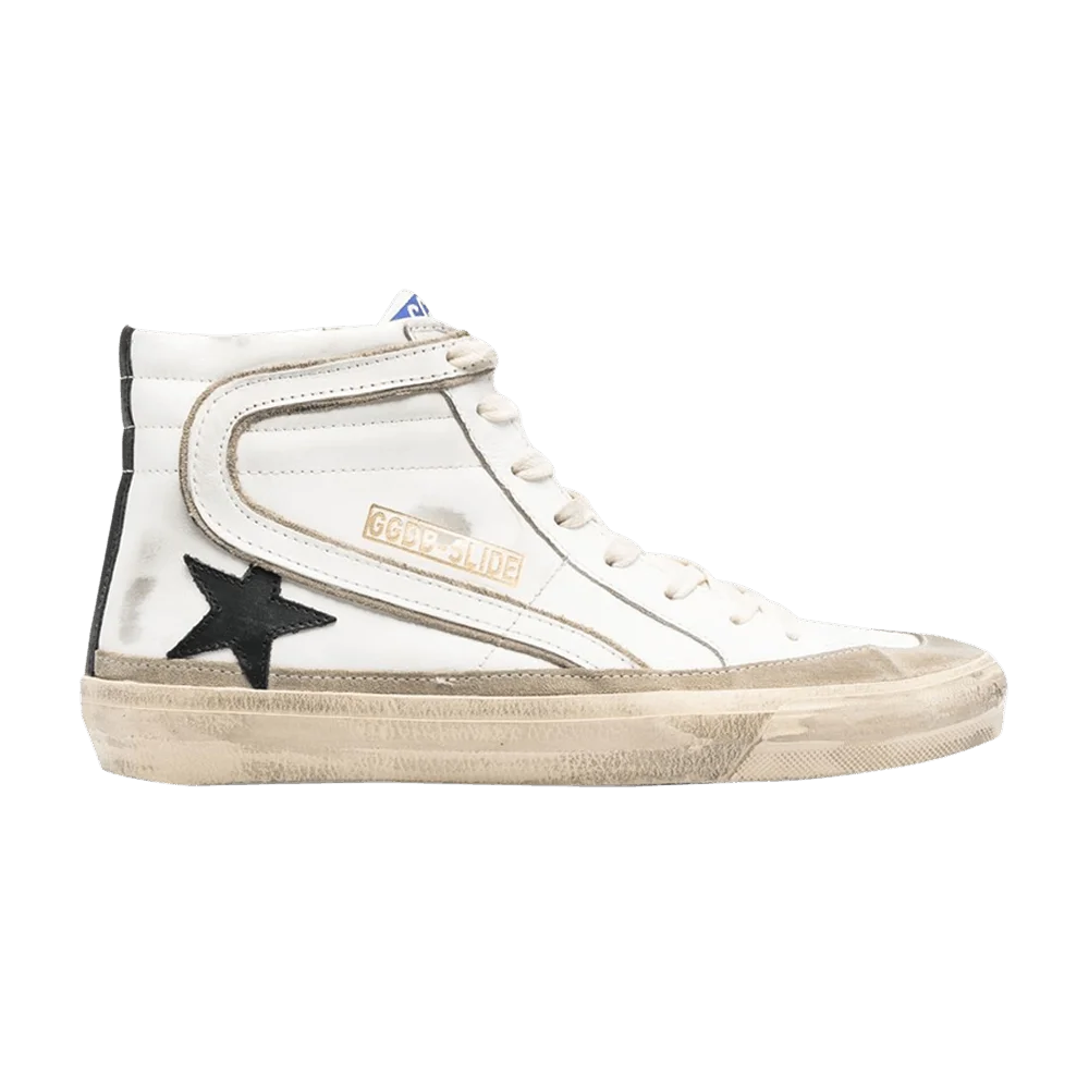 Кроссовки Golden Goose Wmns Slide Sneaker 'White Yellow Black'