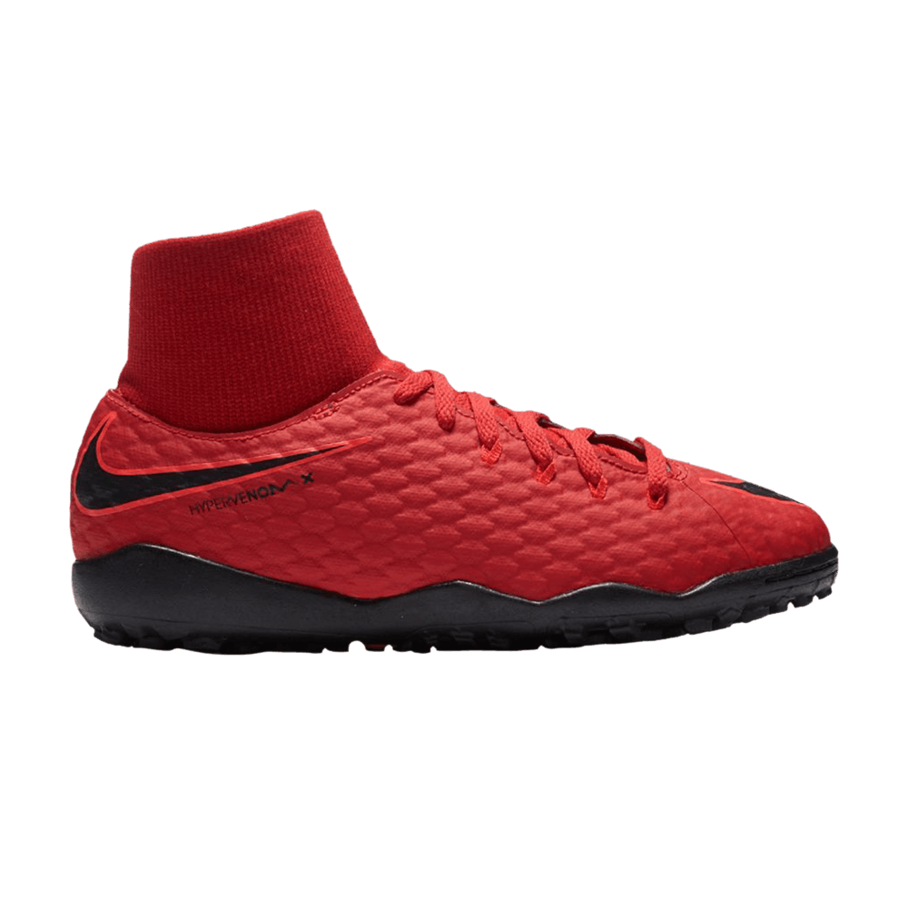 Кроссовки Nike Jr HypervenomX Phelon 3 DF TF GS 'University Red'