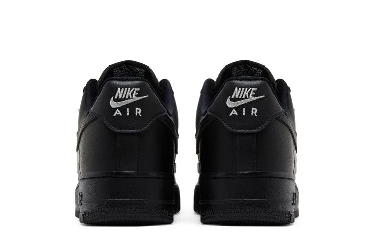 Кроссовки Nike Wmns Air Force 1 '07 LX 'Black Silver Mini Swoosh'