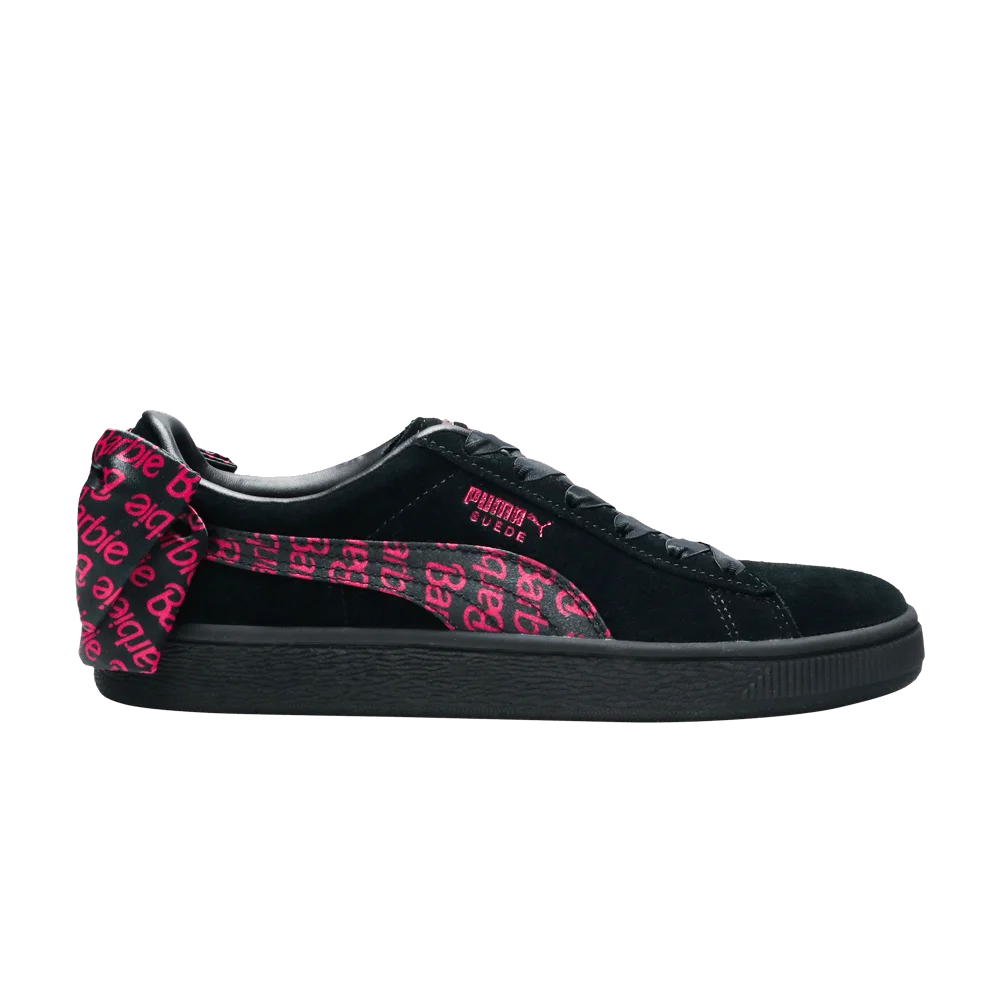 Krossovki-Puma-Barbie-x-Wmns-Suede-Classic-Black