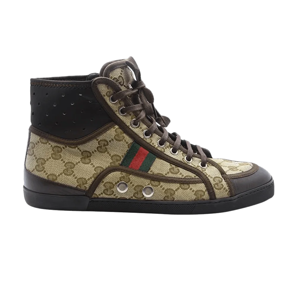 Krossovki-Gucci-California-Striped-High-Top-Beige-Ebony