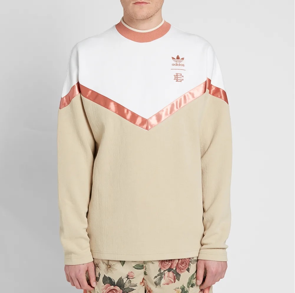 Свитшот adidas x Eric Emanuel Sweatshirt Stone Khaki