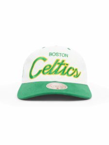 Mitchell-Ness-Boston-Celtics-Team-Script-Golfer-NBA-Snapback-Hat-1-225x300