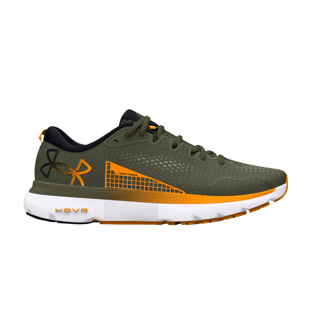 Кроссовки Under Armour HOVR Infinite 5 'Marine OD Green Formula Orange'