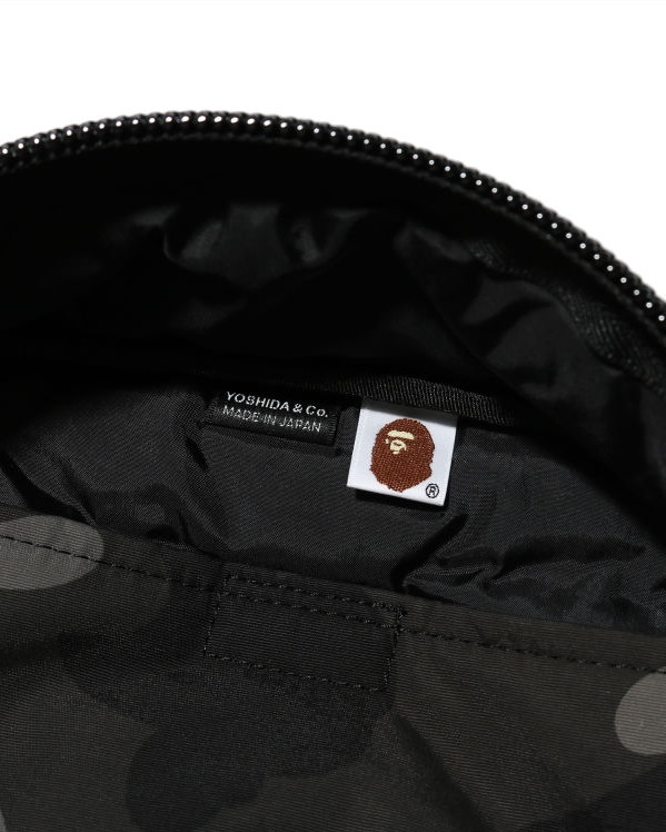 Поясная сумка BAPE x Porter Color Camo Waist Bag Black