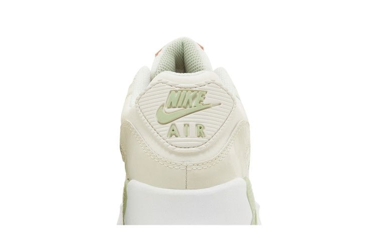 Кроссовки Nike Air Max 90 Leather GS 'Pale Ivory Honeydew'
