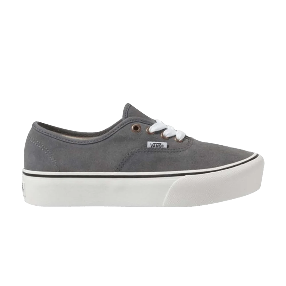 Кроссовки Vans Vintage Lace Authentic Platform 2.0 'Grey'