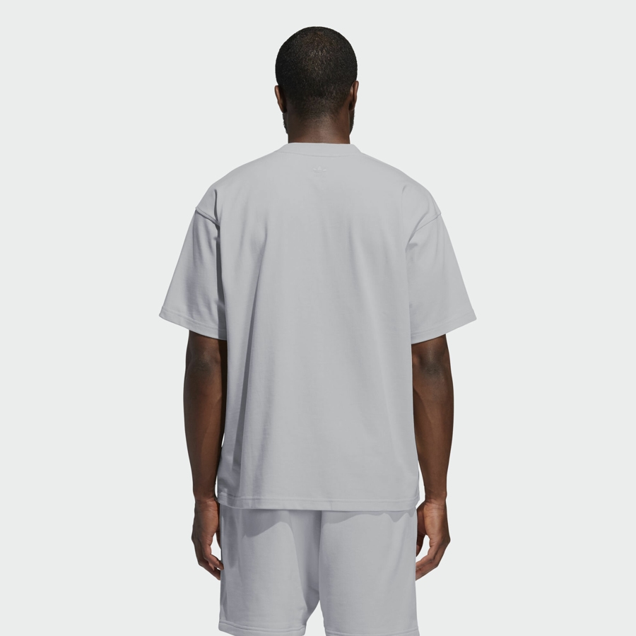 Футболка adidas Pharrell Williams Basics Tee Light Grey Heather