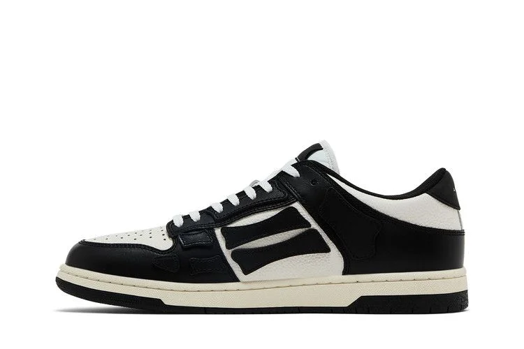 Кроссовки Amiri Skel Top Low 'Black White' 2024