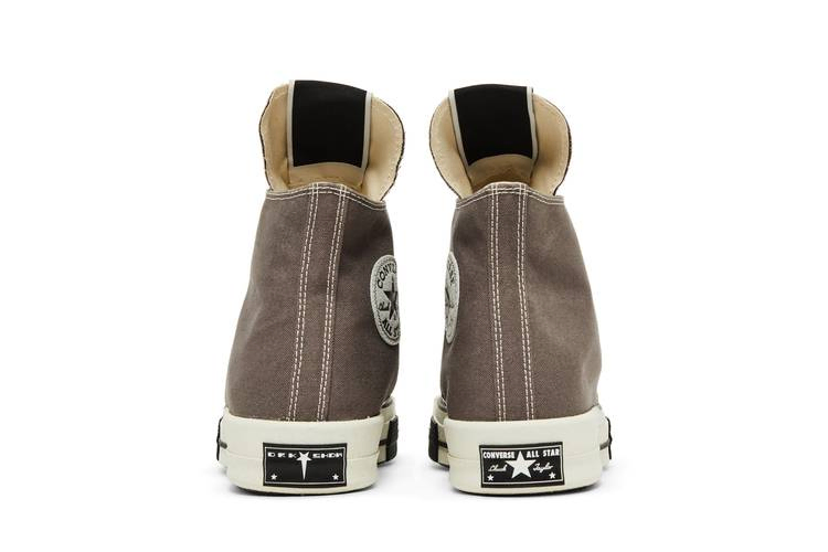 Кроссовки Rick Owens x Converse TURBODRK Chuck 70 Laceless 'Iron'