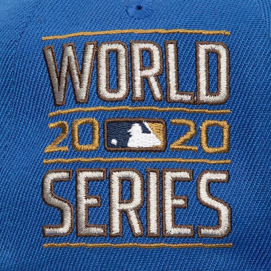 Бейсболка Mitchell & Ness Blue Los Angeles Dodgers Big Champ OG Snapback Hat
