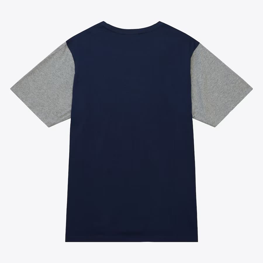 Футболка Mitchell & Ness Navy Boston Red Sox Color Blocked T-Shirt