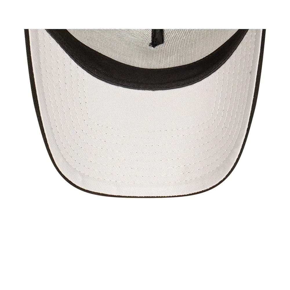 New-Era-Los-Angeles-Lakers-9FORTY-Black-Olive-A-Frame-NBA-Snapback-Hat-3