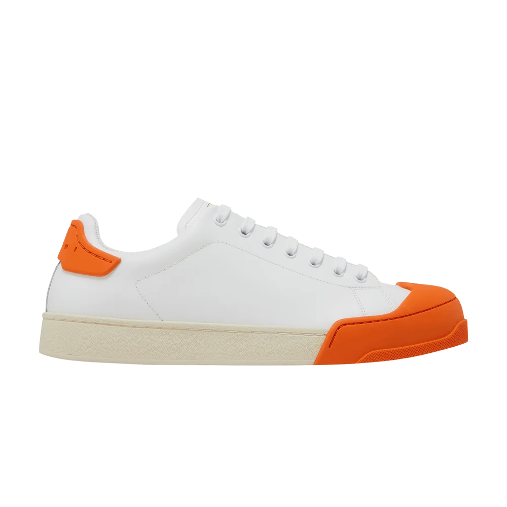 Кроссовки Marni Dada Bumper Sneaker 'Lily White Orange'