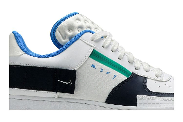 Кроссовки Nike Air Force 1 Type 'Green Blue'