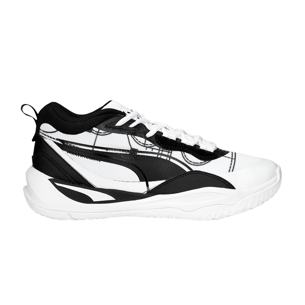 Кроссовки Puma Playmaker Pro 'Courtside - White Black'