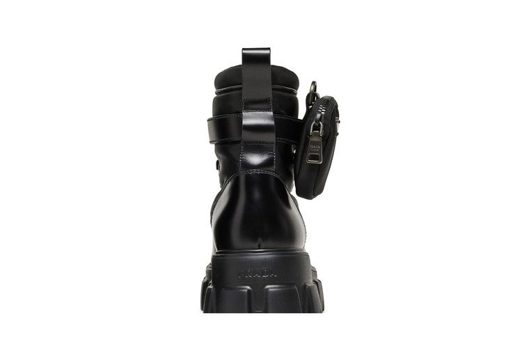 Кроссовки Prada Monolith Boot Brushed Rois 'Black'