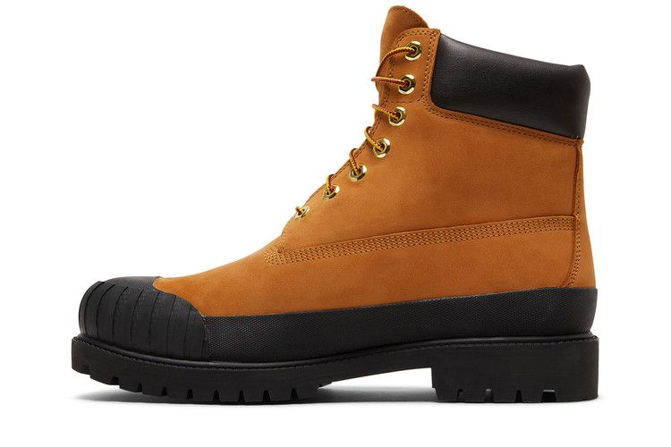 Timberland 6 Inch Premium Rubber Toe Boot 'Wheat Black'