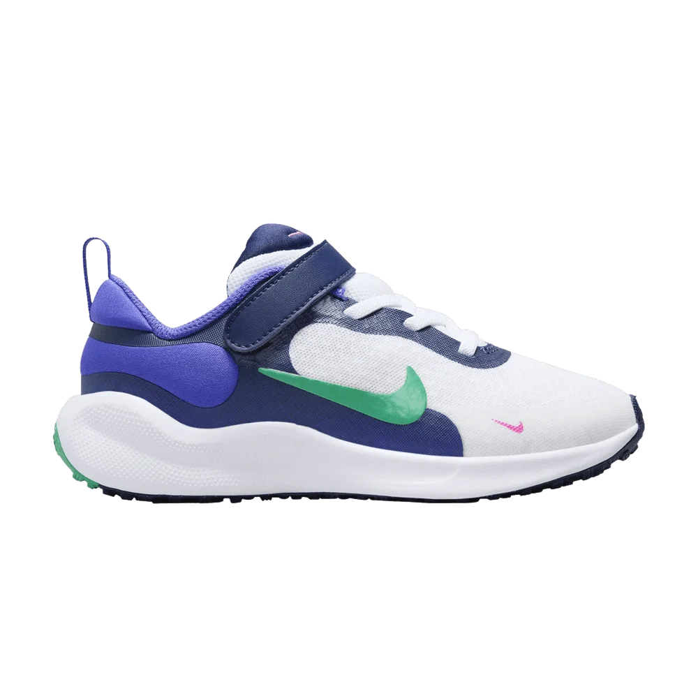 Кроссовки Nike Revolution 7 PS 'Midnight Navy Stadium Green'