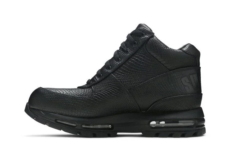 Supreme x Nike Air Max Goadome 'Black Snakeskin'