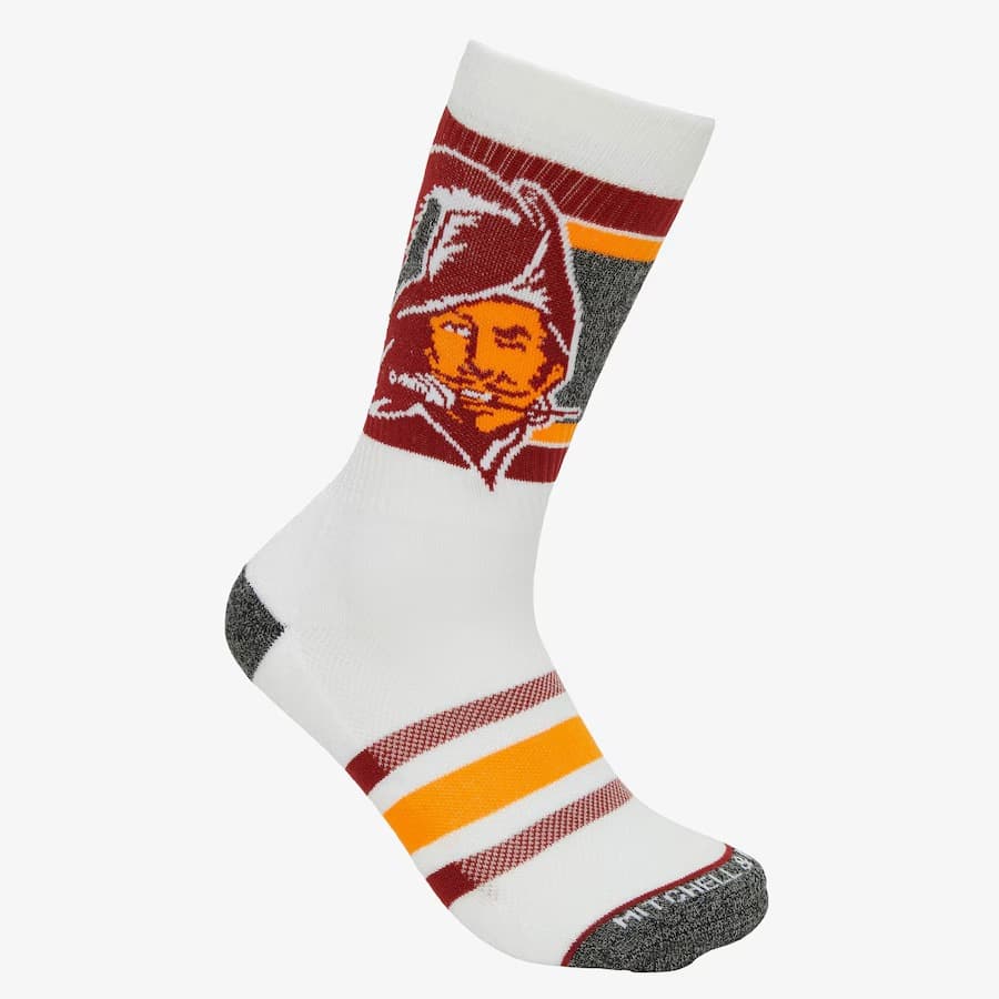 Спортивные носки Mitchell & Ness Tampa Bay Buccaneers Interception Crew Socks