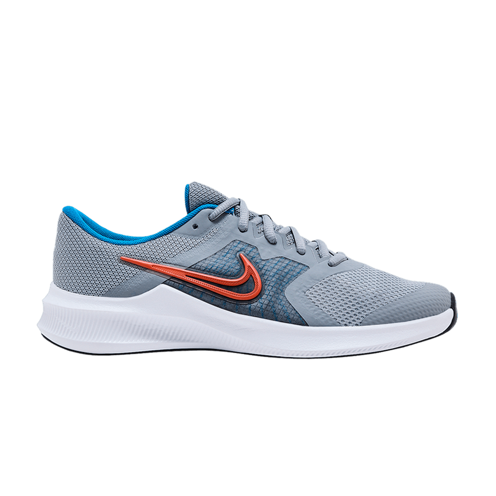 Кроссовки Nike Downshifter 11 GS 'Particle Grey Orange'
