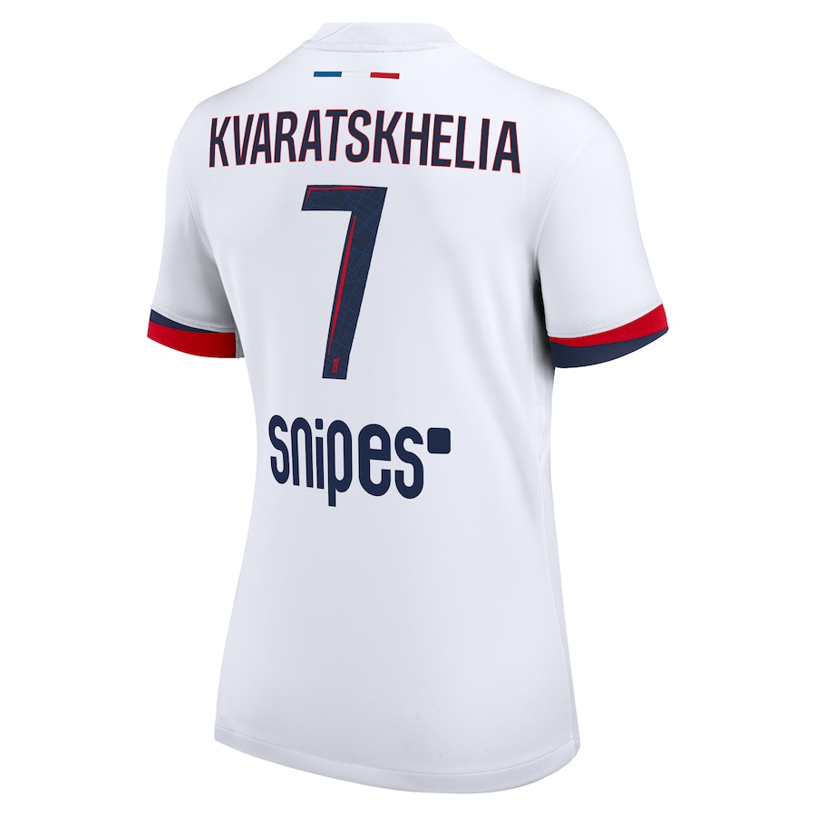 Женское футбольное джерси PSG Nike Away Stadium Shirt 2025-26 - Kvaratskhelia 7