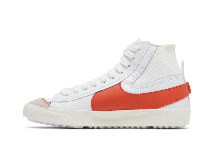 Кроссовки Nike Blazer Mid '77 Jumbo 'White Total Orange'