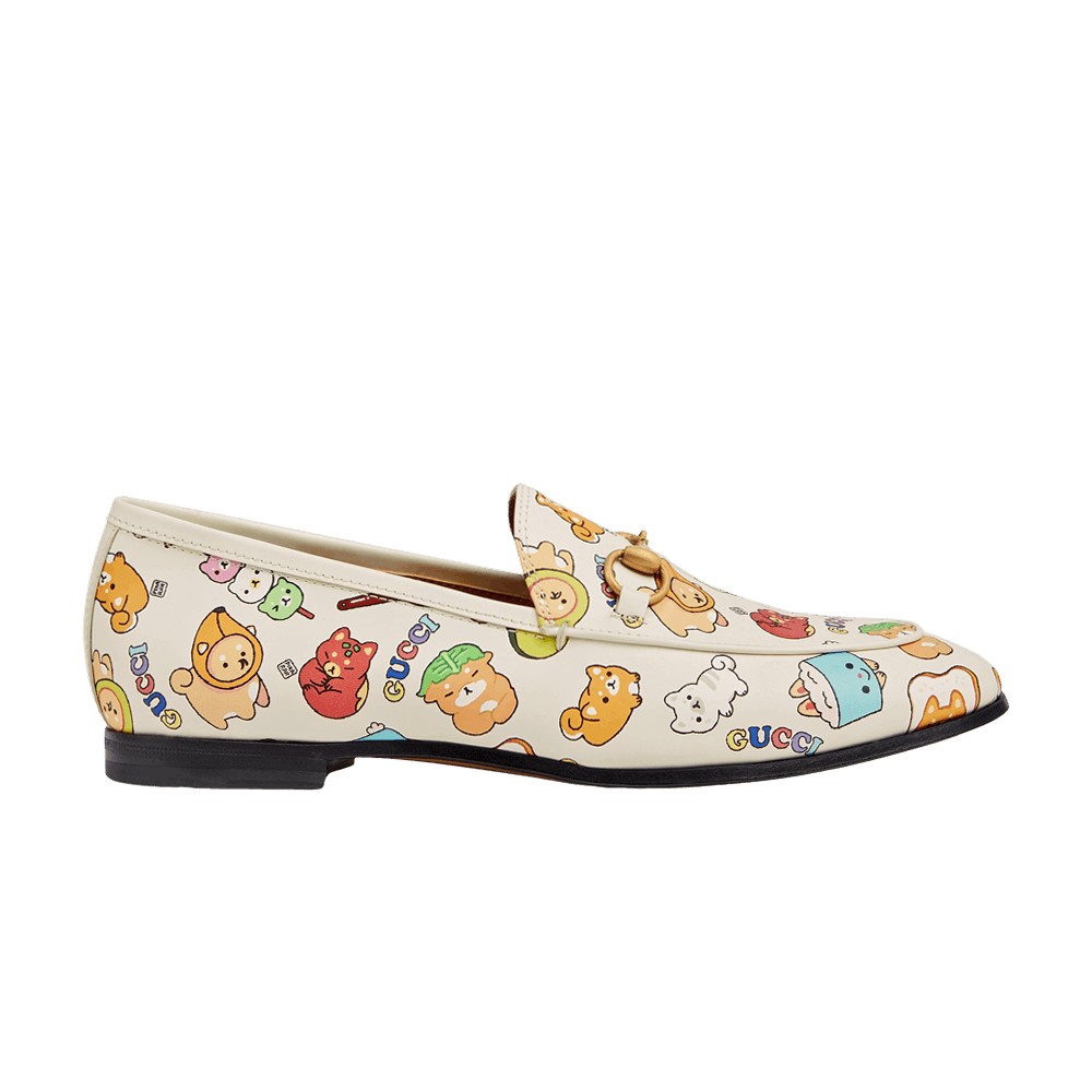 Кроссовки Pikarar x Gucci Wmns Jordaan Loafer 'Animal Print'