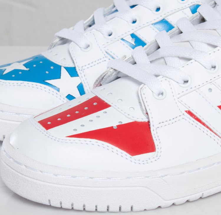 Кроссовки Jeremy Scott x adidas Wings 2.0 'Stars and Stripes'