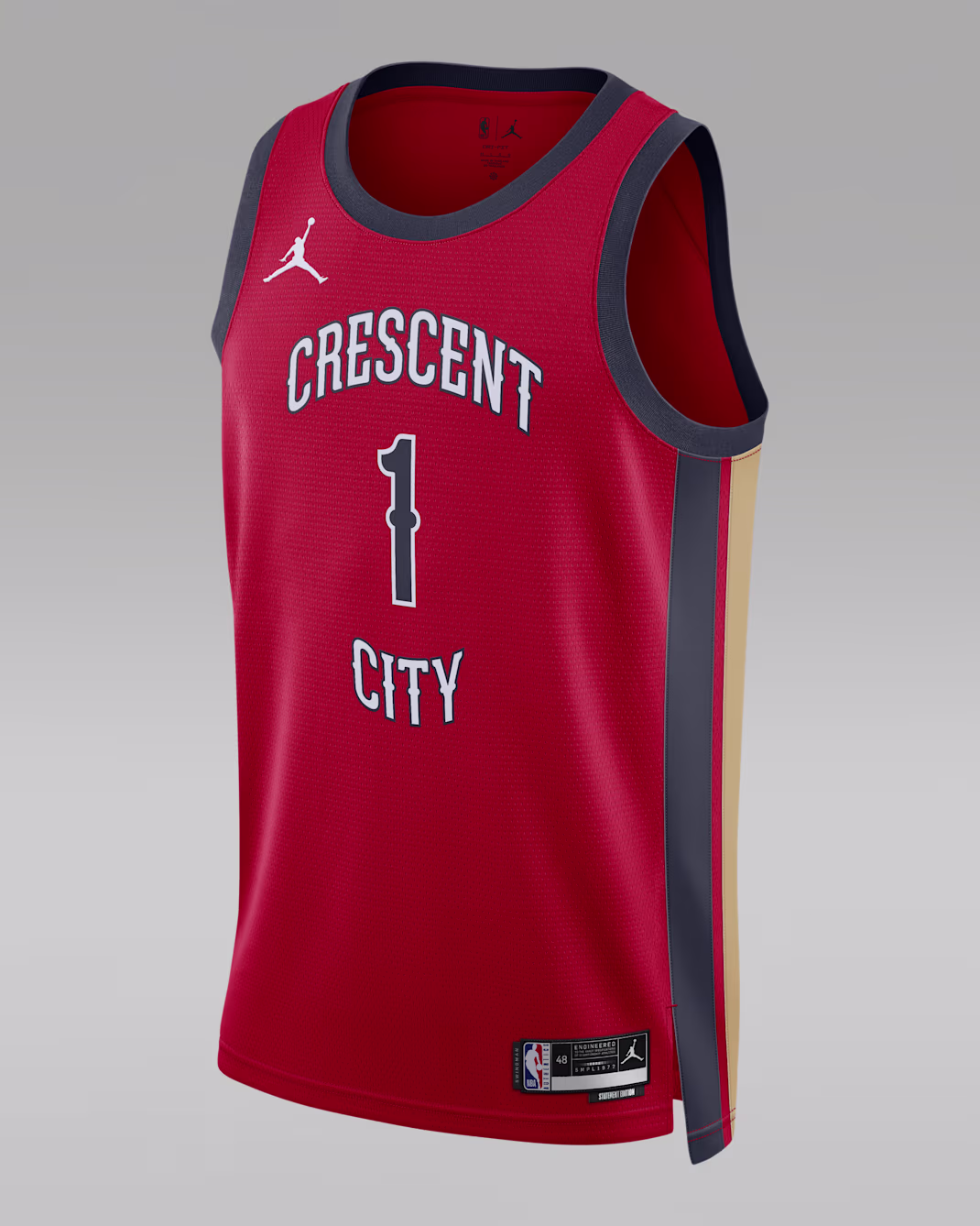 Баскетбольное джерси Nike NBA Zion Williamson NOP 23-24 Statement Edition Swingman