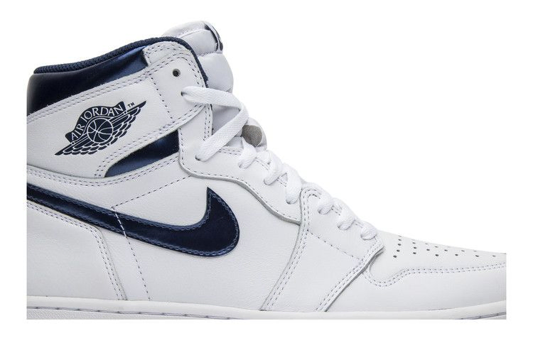 Кроссовки Air Jordan 1 Retro High OG 'Metallic Navy'
