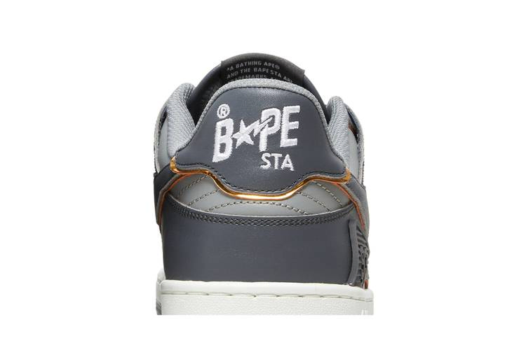 Кроссовки BAPE Sk8 Sta #3 L 'Gray Gold'