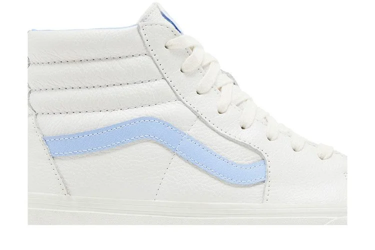 Vans Sk8-Hi Vintage Leather 'Blanc de Blanc Blue'