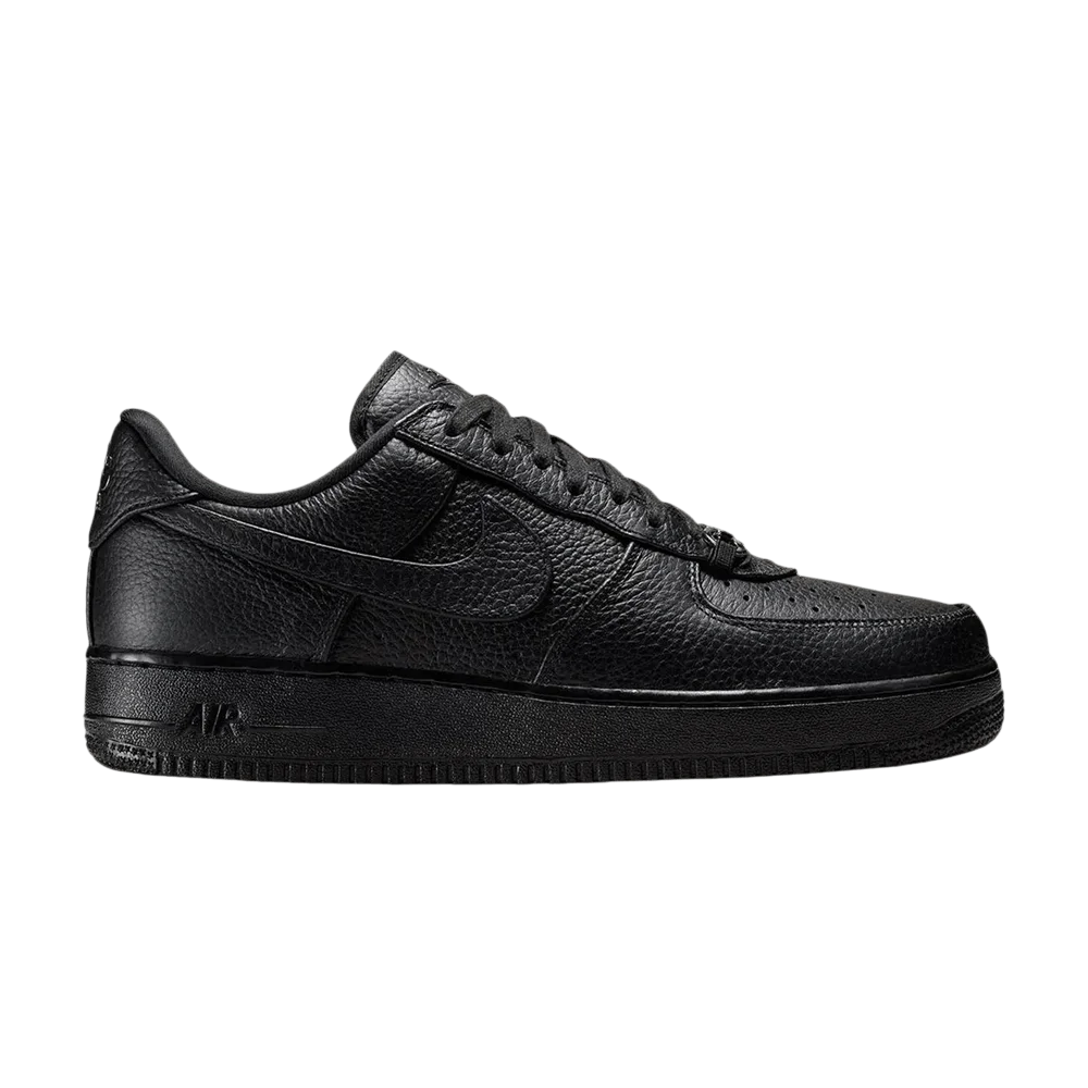 Krossovki-Nike-Air-Force-1-Low-Black-Leather