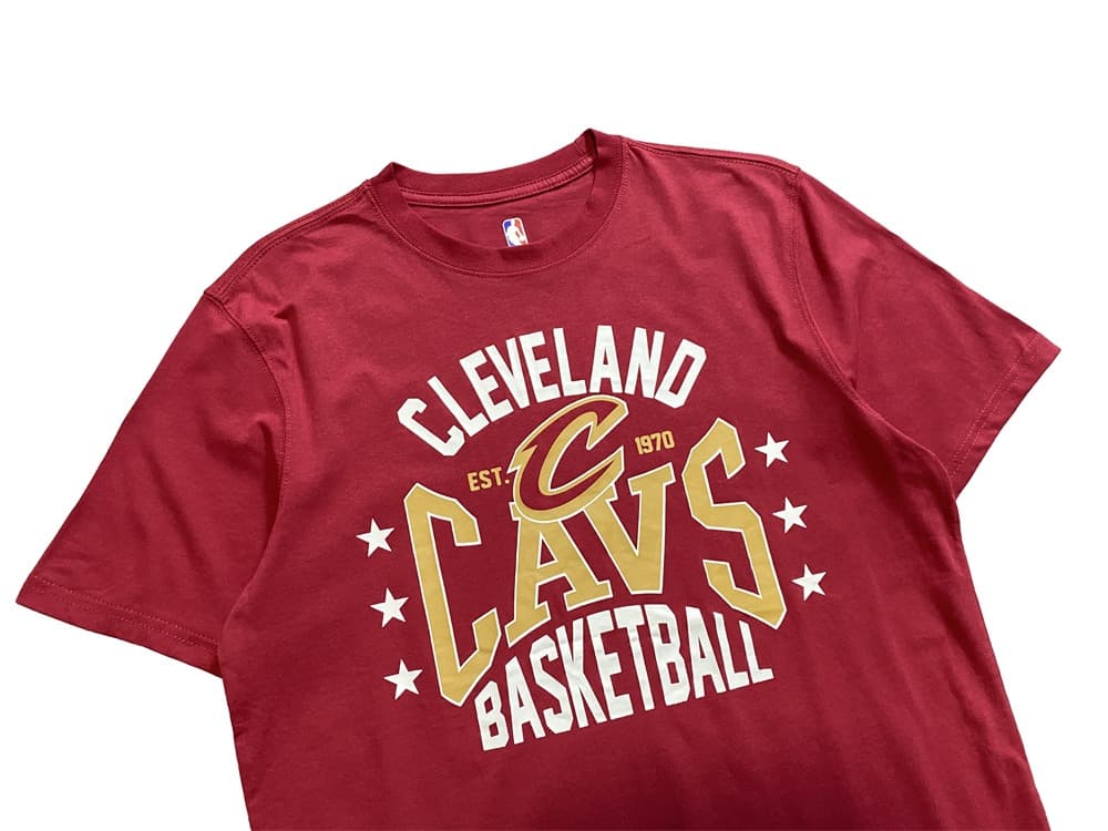 Футболка Main Squeeze NBA Cleveland Cavs Red T-Shirt