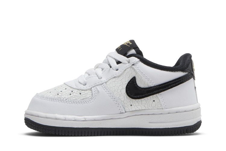 Кроссовки Nike Force 1 LV8 TD 'Cracked - White Black'