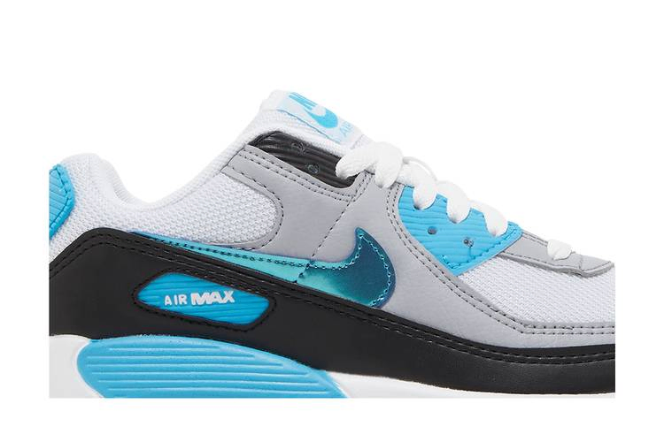 Кроссовки Nike Air Max 90 GS 'Blue Lightning Metallic'