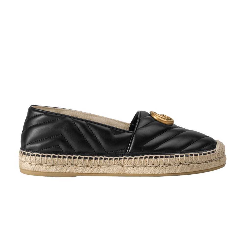 Кроссовки Gucci Wmns GG Espadrilles 'Black'