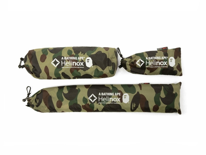 Тент BAPE x Helinox Tarp Green Camo
