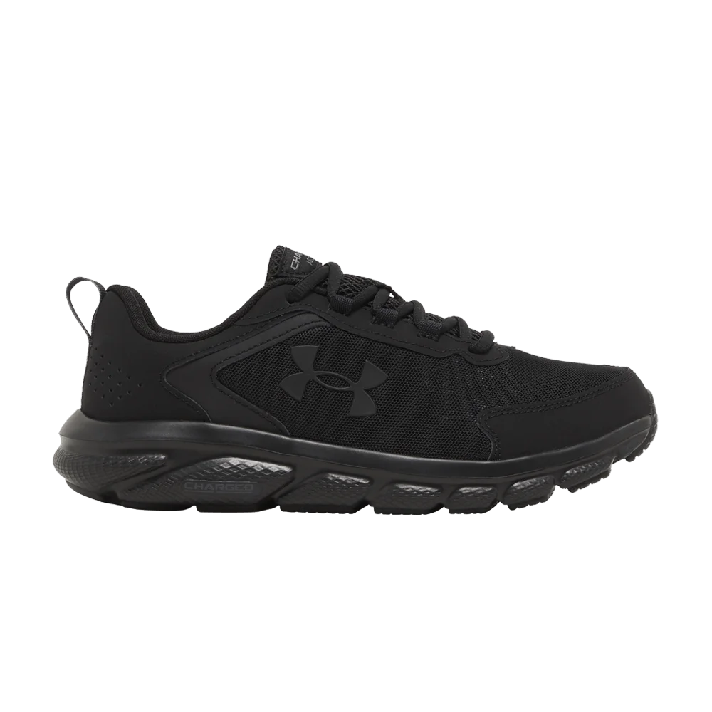 Кроссовки Under Armour Charged Assert 9 4E Wide 'Triple Black'