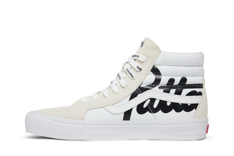 Кроссовки Vans Patta x Vault Sk8-Hi Reissue VLT LX 'Mean Eyed Cat - White'