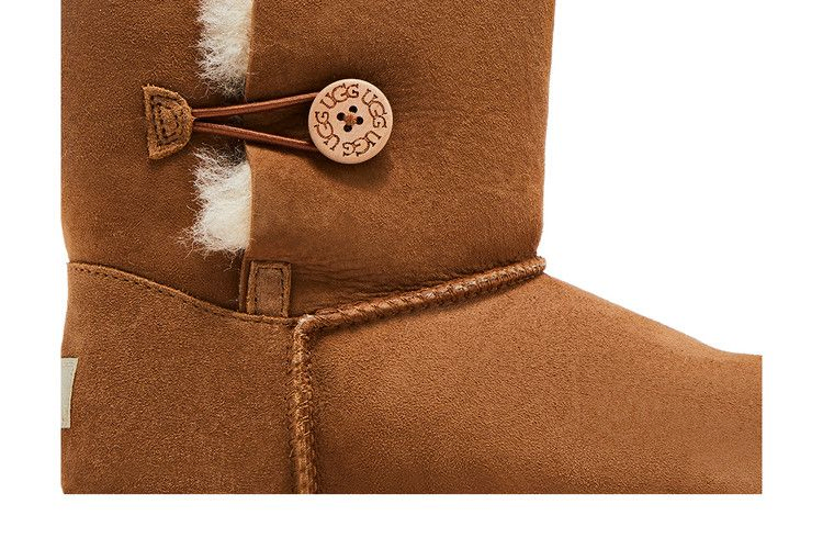 Кроссовки UGG Bailey Button 2 Boot Kids 'Chestnut'