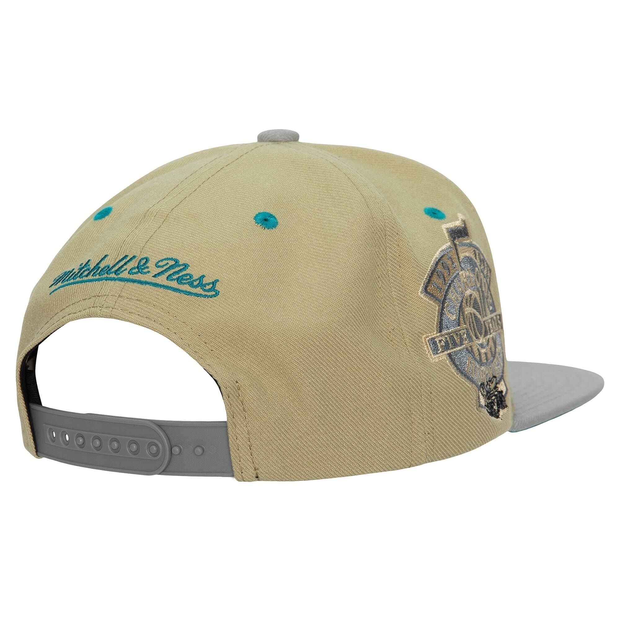 Бейсболка Mitchell & Ness Classic Canvas Snapback HWC Charlotte Hornets Hat