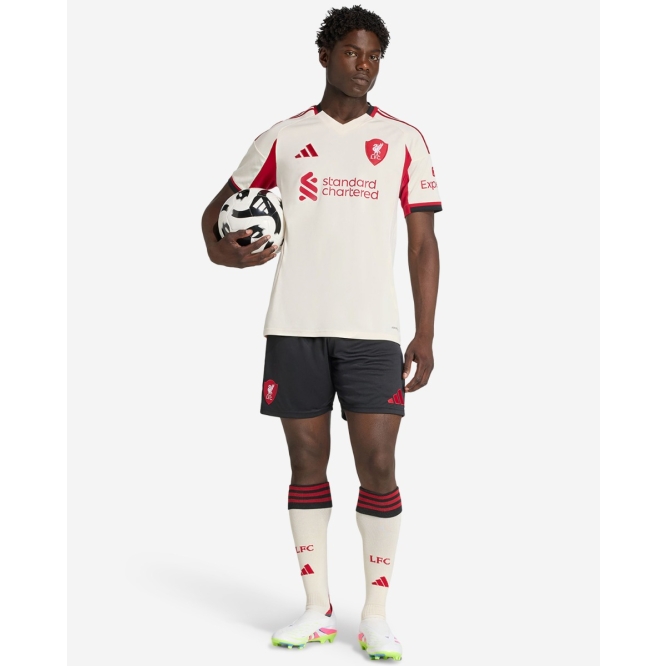 Футбольные шорты Liverpool FC adidas Mens 25/26 Away Shorts