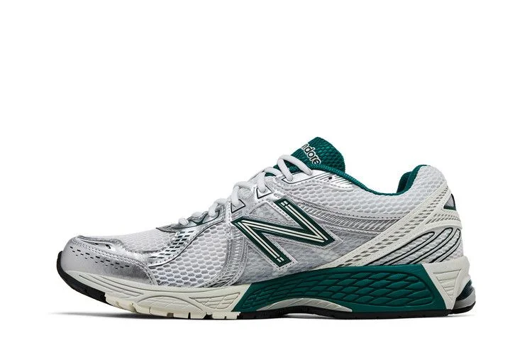 Кроссовки Aimé Leon Dore x New Balance 860v2 'White Green'