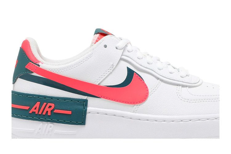 Кроссовки Nike Wmns Air Force 1 Shadow 'White Solar Red'