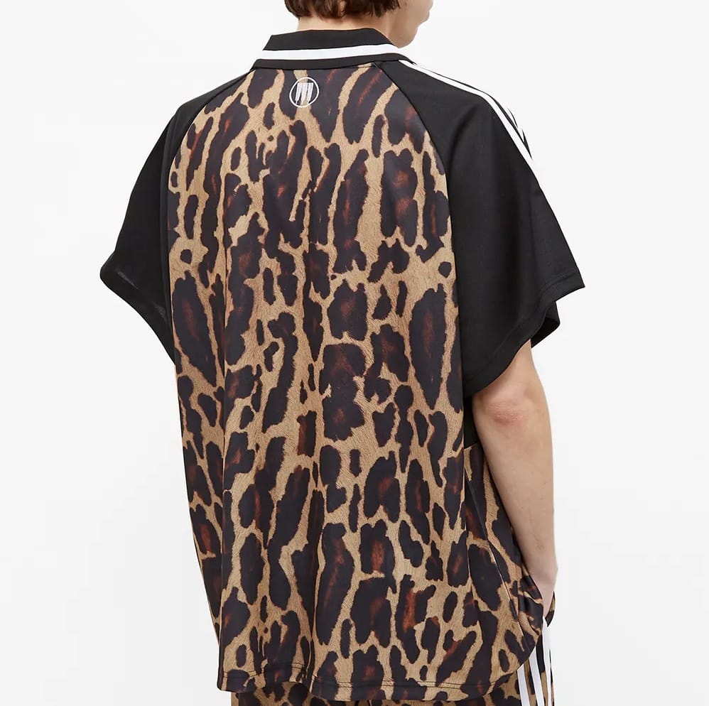 Футболка Neighborhood x END x adidas Oversize Jersey Leopard