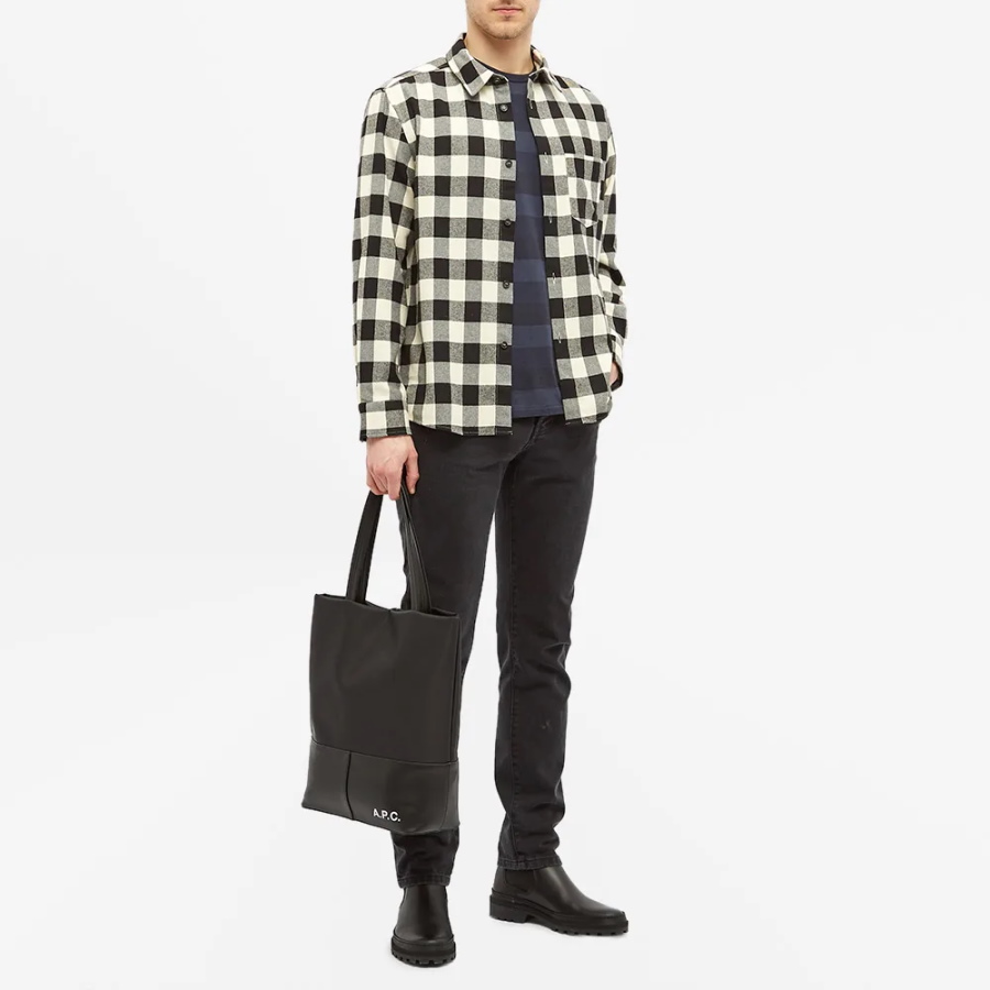 Рубашка A.P.C. John Overshirt Ecru