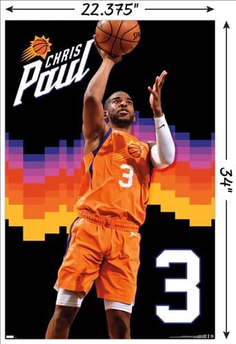 Настенный постер Trends Chris Paul Phoenix Suns NBA Wall Poster
